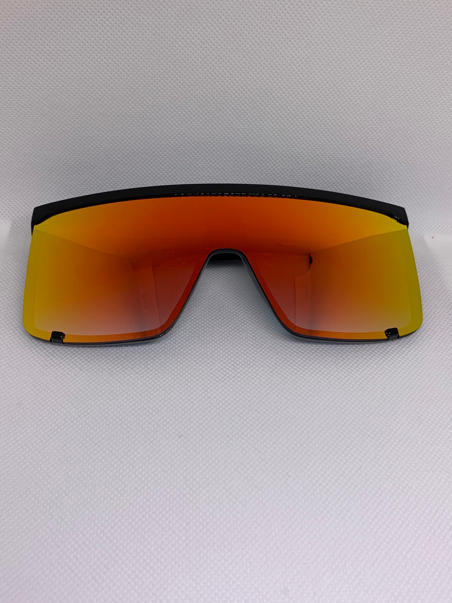 Square Lens Reflective Sunglasses