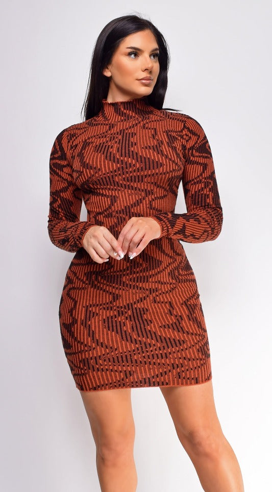 Erica Long Sleeve Mini Dress