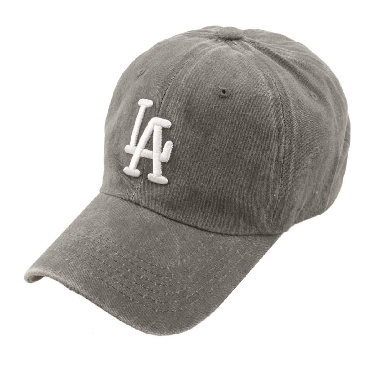 LA Embroidery Pigment Baseball Cap