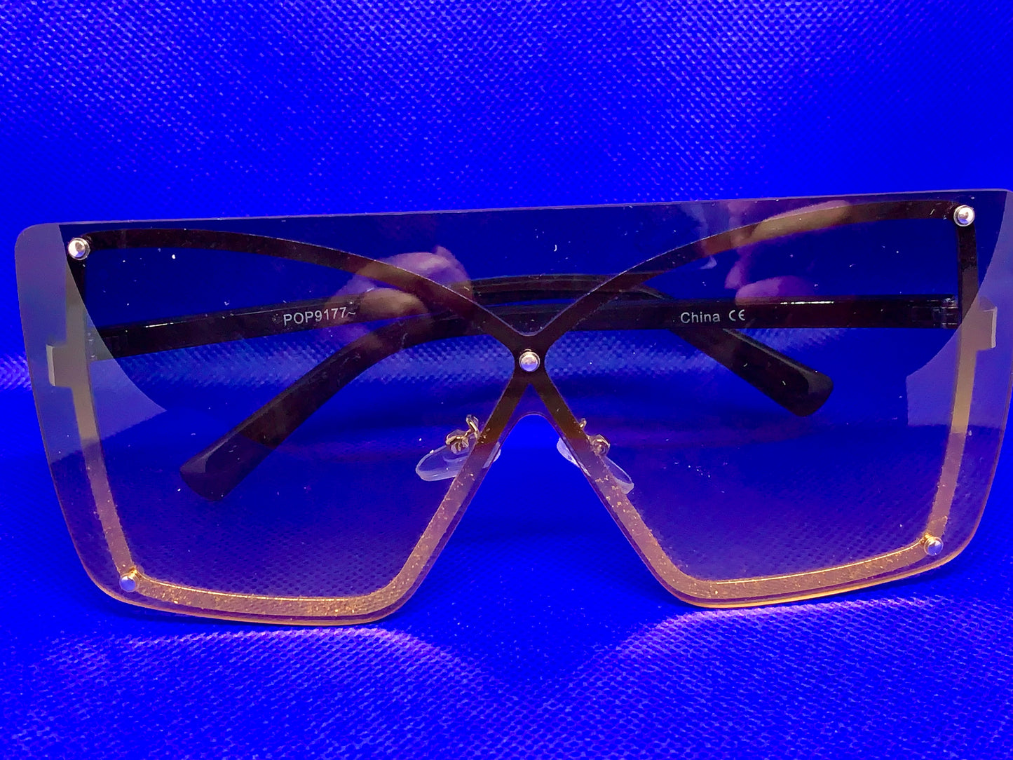 Square Frameless Sunglasses