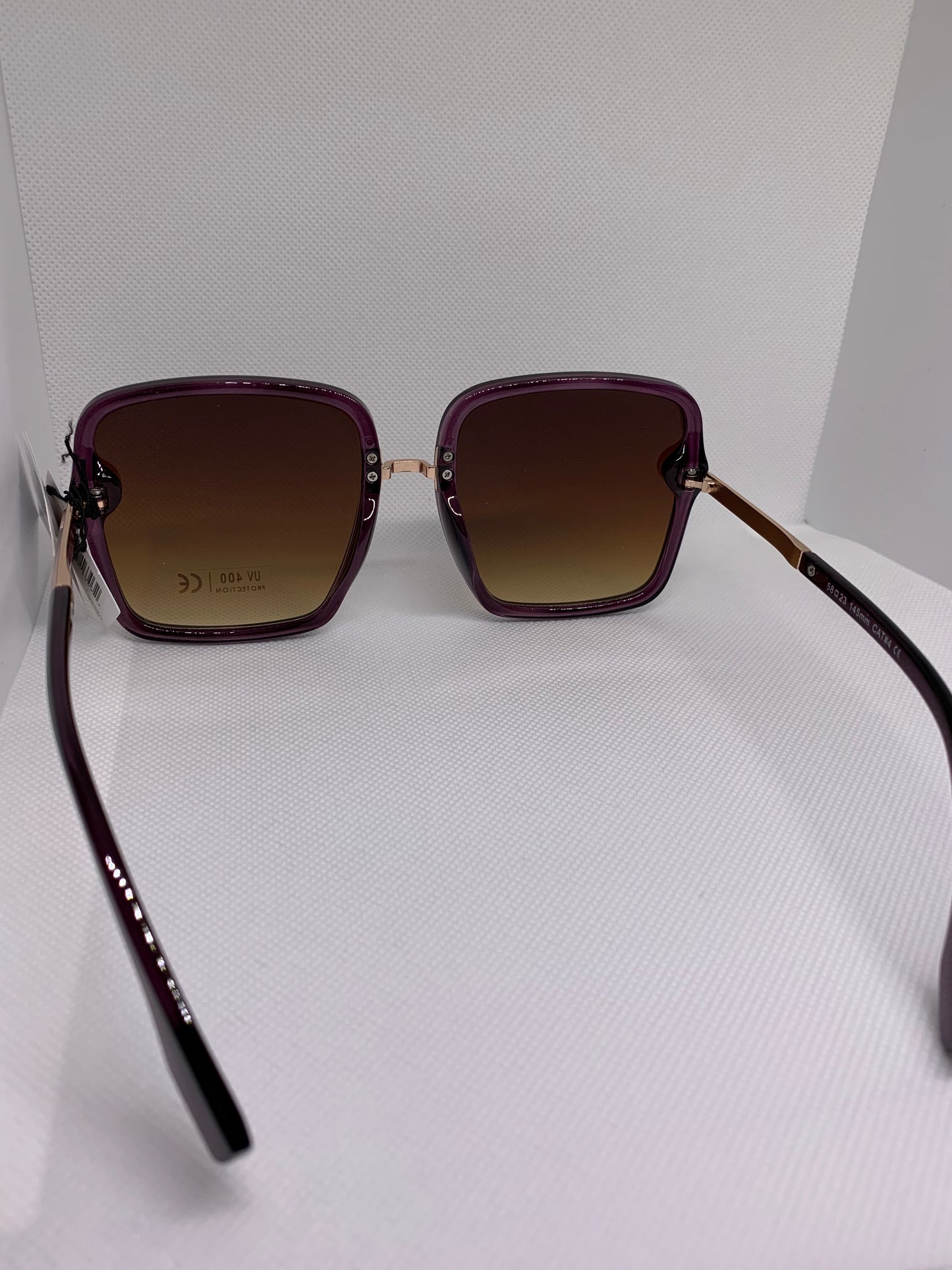 Purple Rounded Sunglasses