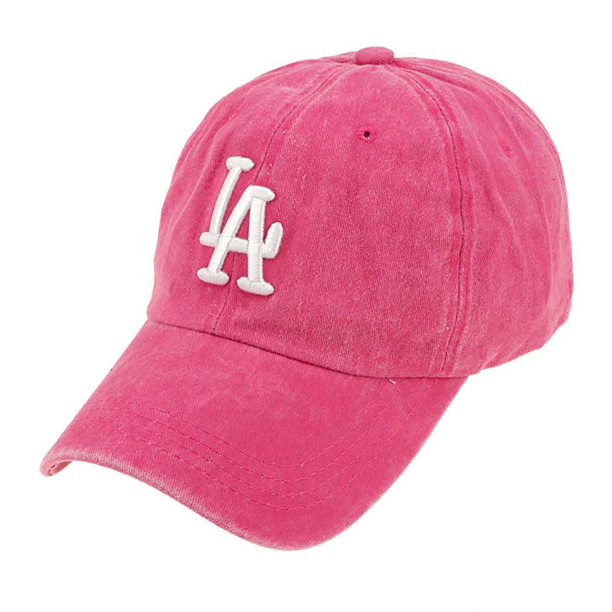 LA Embroidery Pigment Baseball Cap