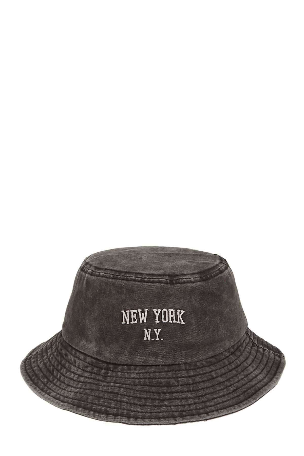 NEW YORK 3D Pigment Bucket Hat