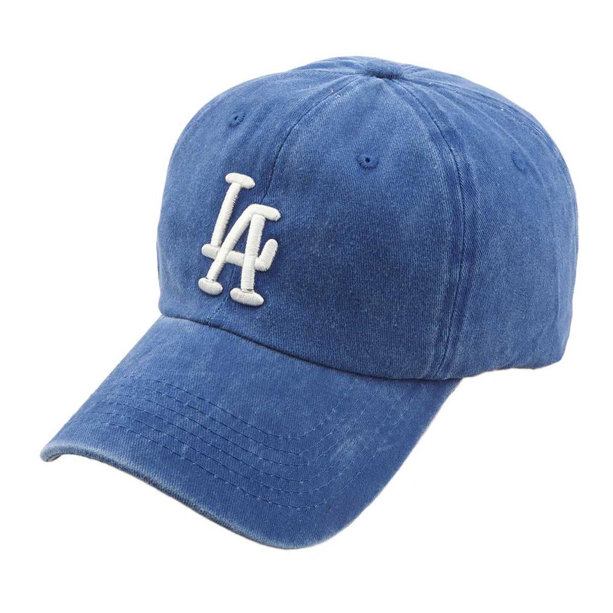 LA Embroidery Pigment Baseball Cap