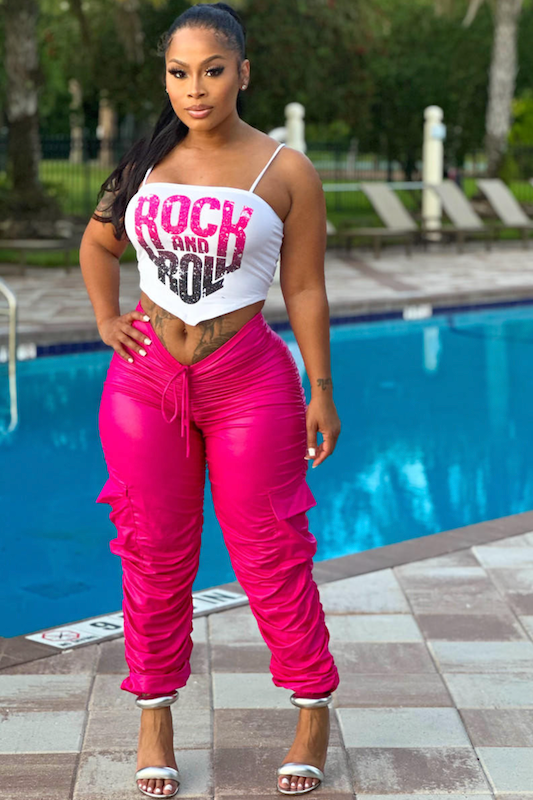 Top estilo camisola rockero