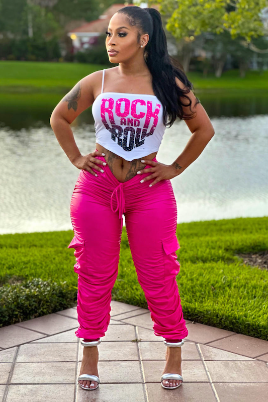 Top estilo camisola rockero