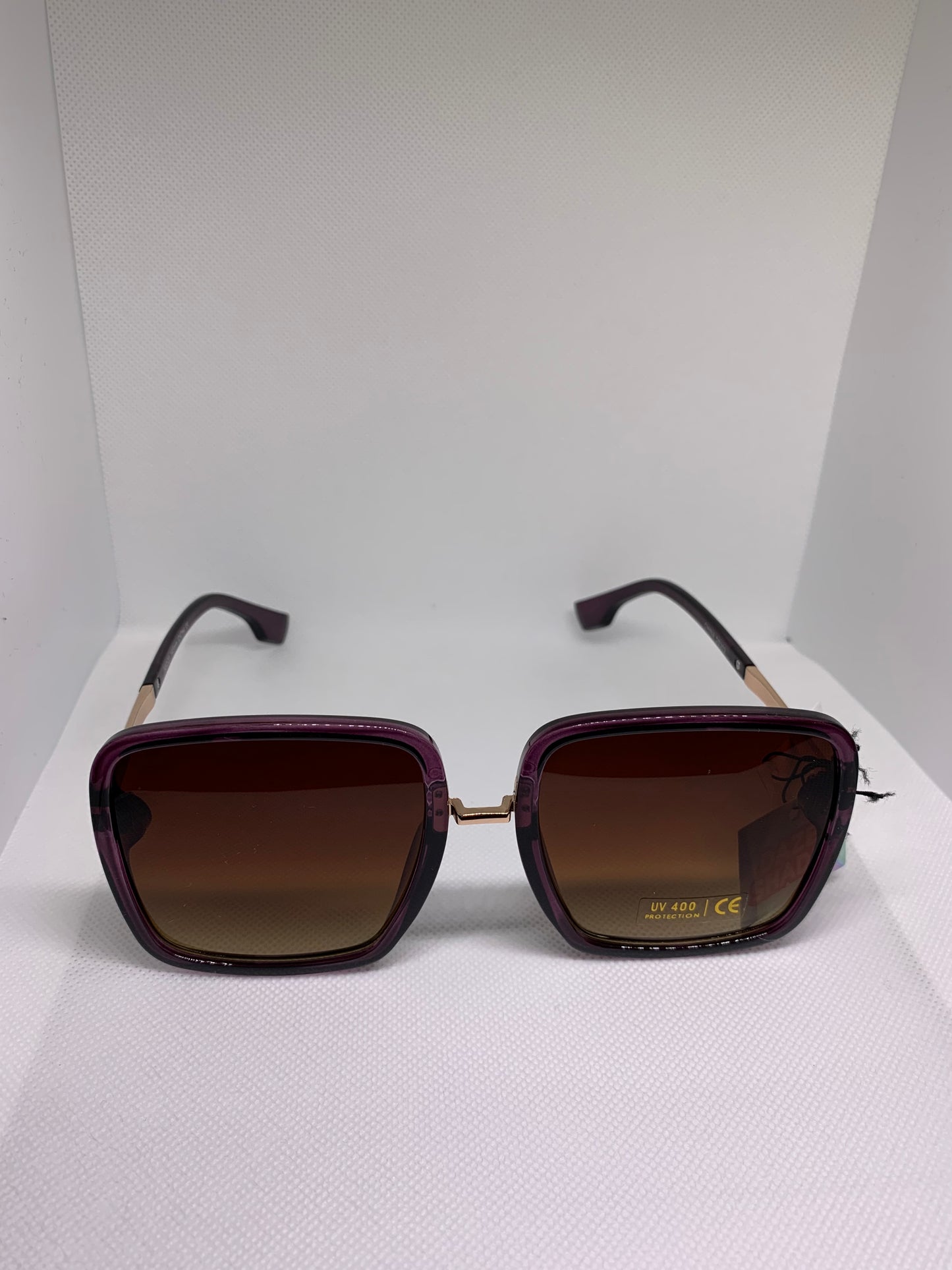 Purple Rounded Sunglasses