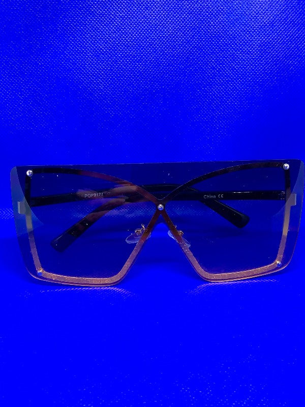 Square Frameless Sunglasses