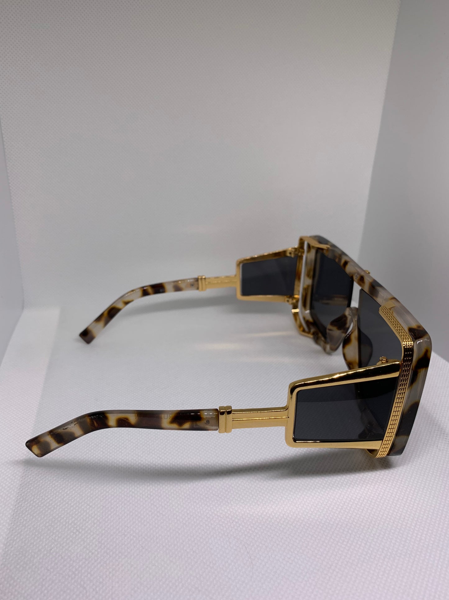 Large Rectangular Flat Top Sunglasses