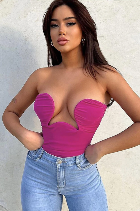 Kaitlyn Underwire Bust Top