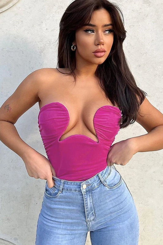 Kaitlyn Underwire Bust Top