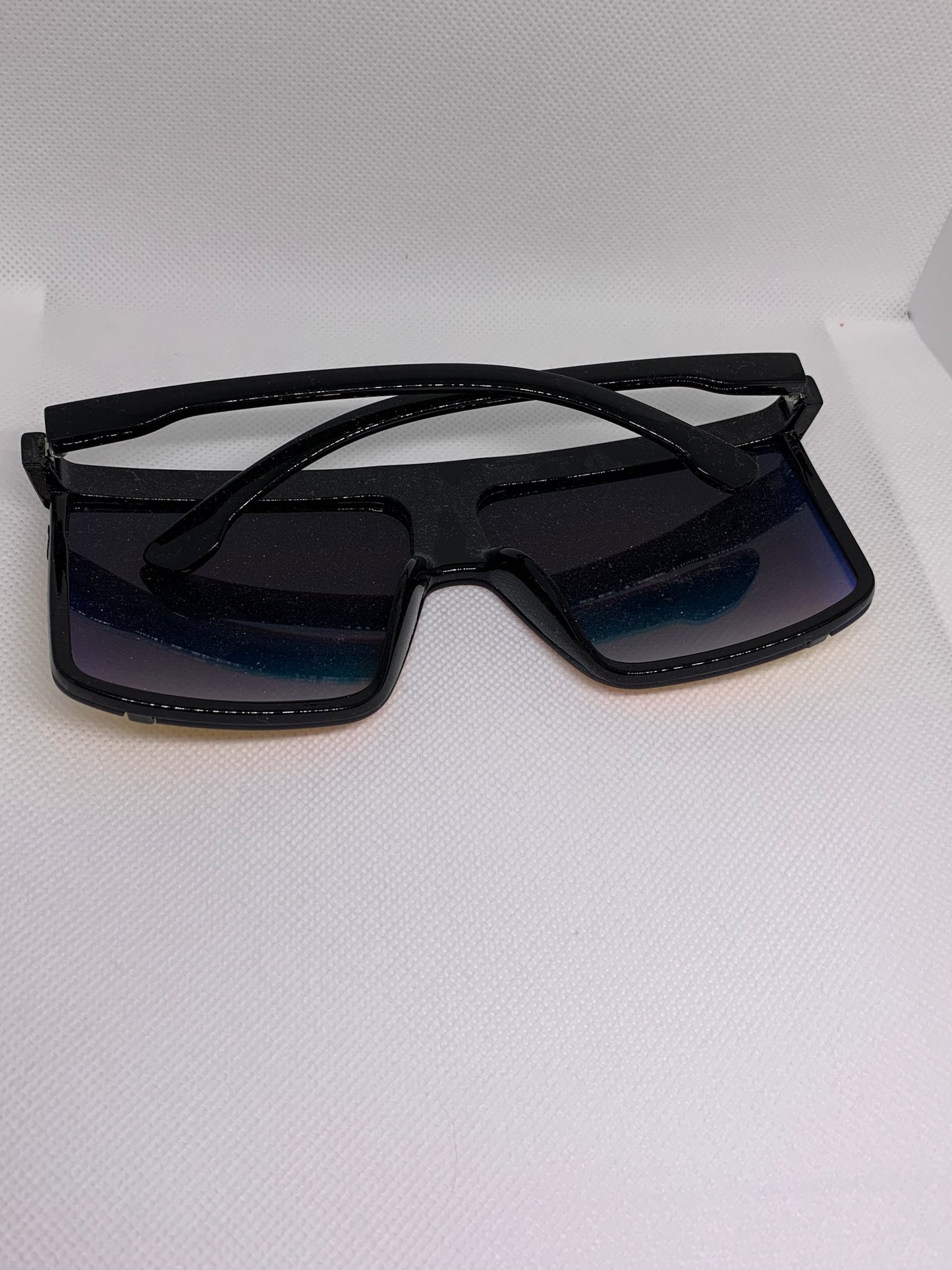 Square Lens Reflective Sunglasses