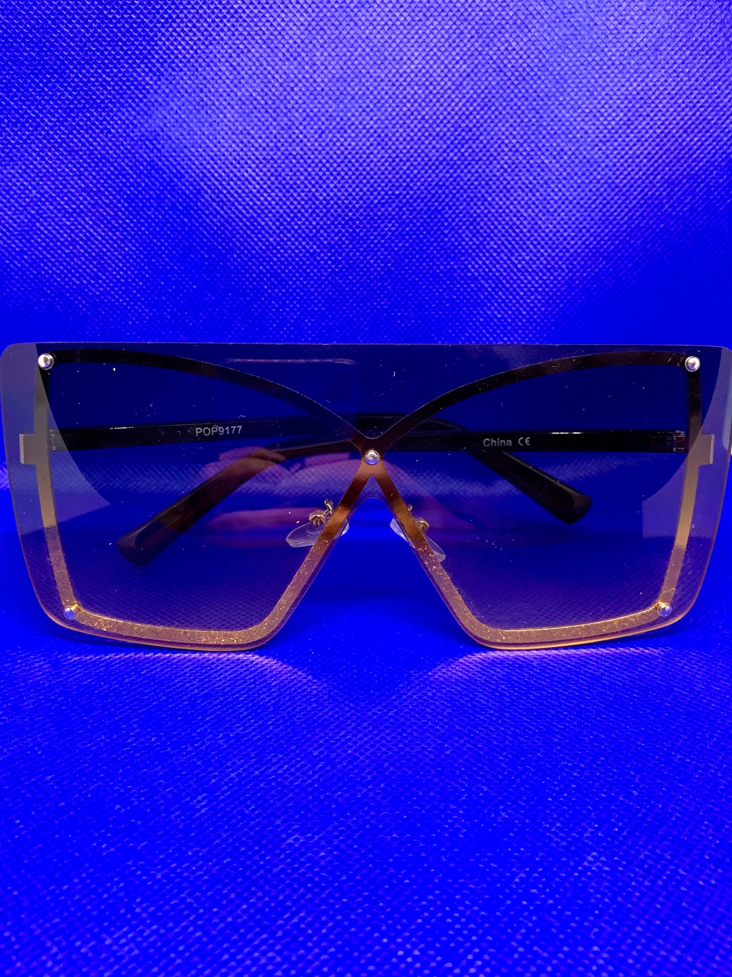 Square Frameless Sunglasses