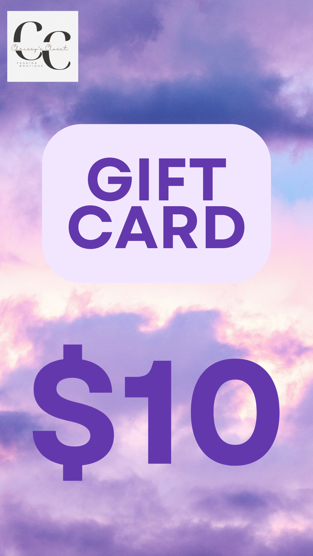 Chrissy's Closet Gift Card