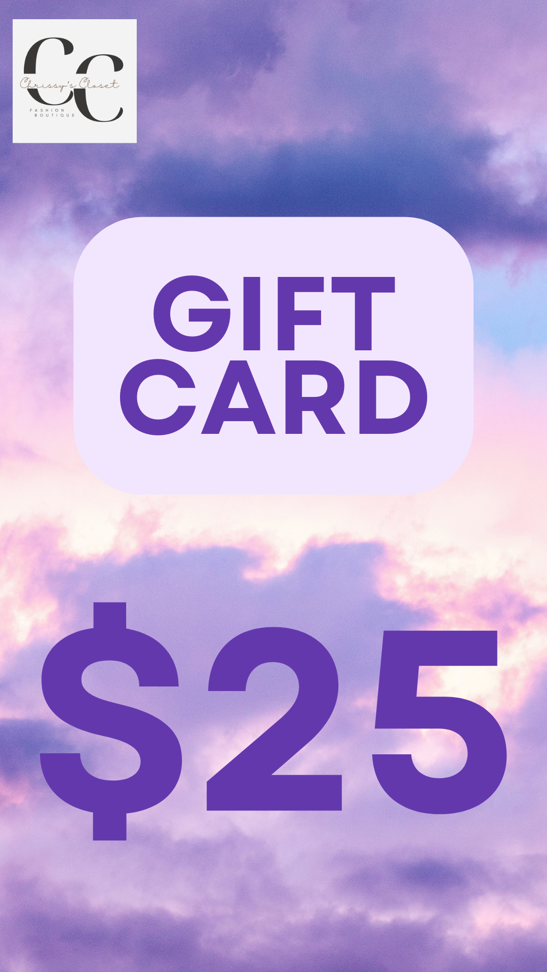 Chrissy's Closet Gift Card