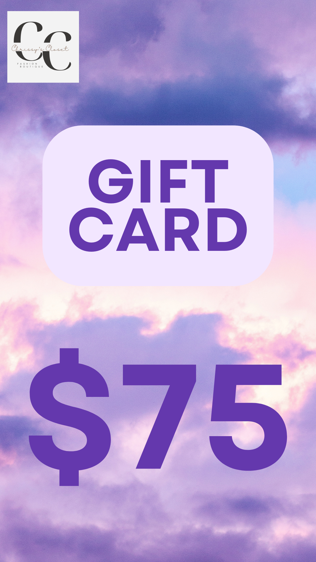 Chrissy's Closet Gift Card