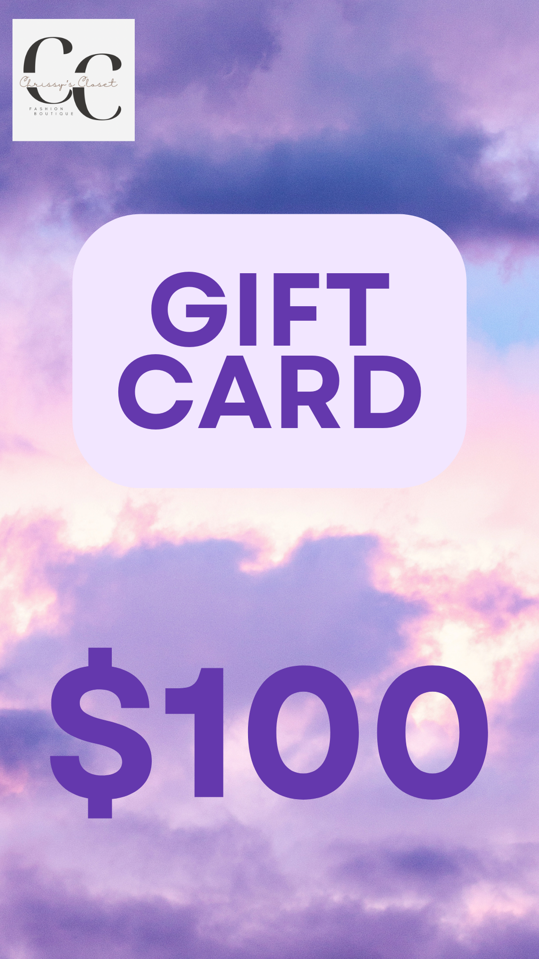 Chrissy's Closet Gift Card