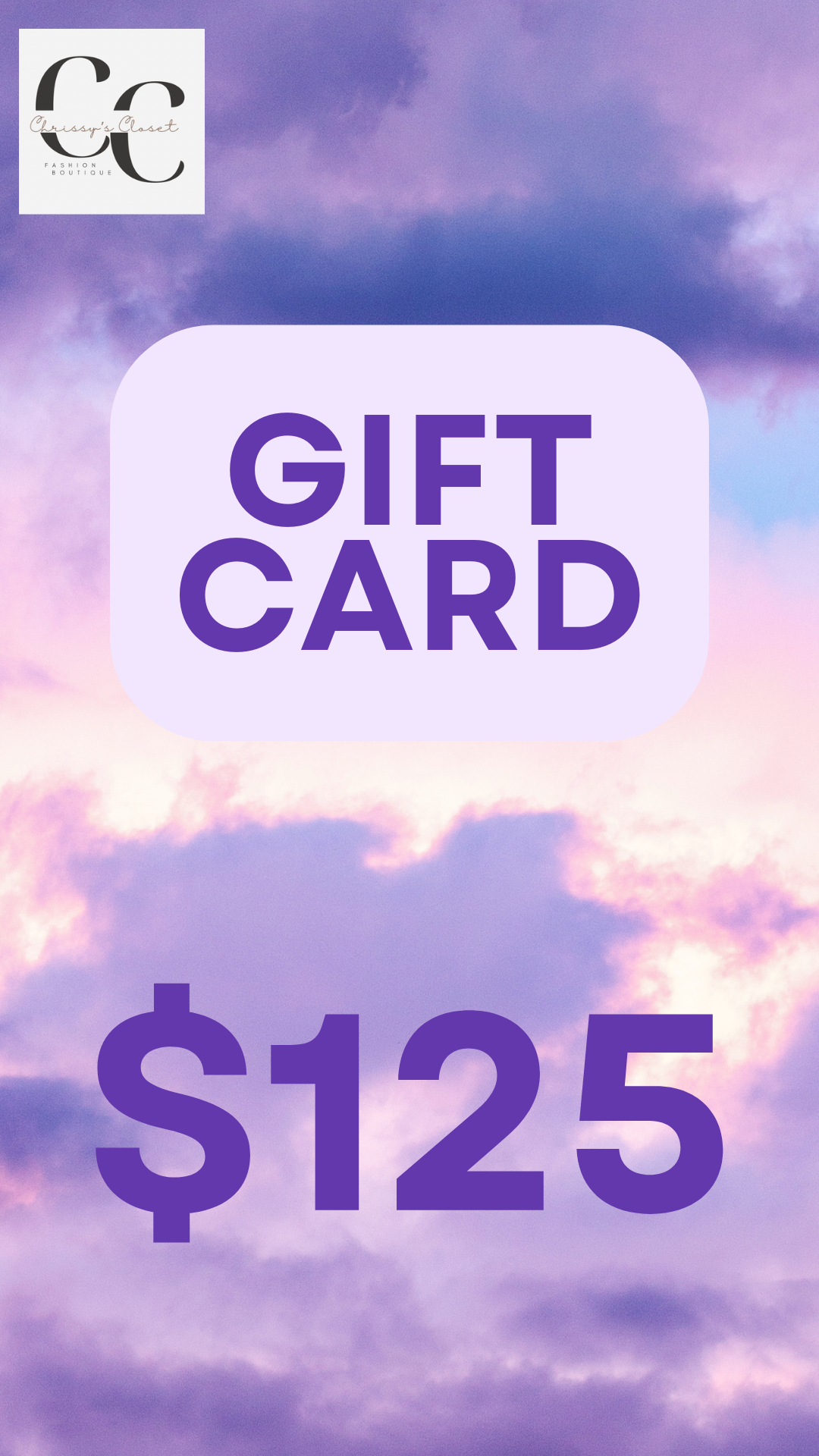 Chrissy's Closet Gift Card