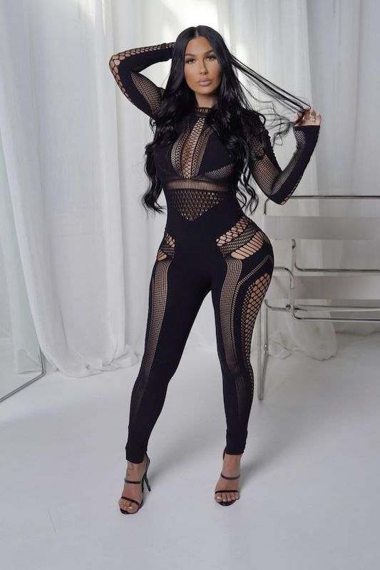 Sherri Long Sleeve Cutout Catsuit