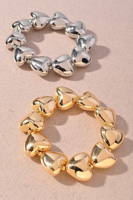 Mini Heart Drop Bracelet