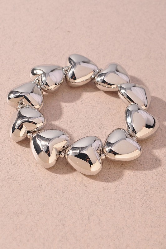 Mini Heart Drop Bracelet