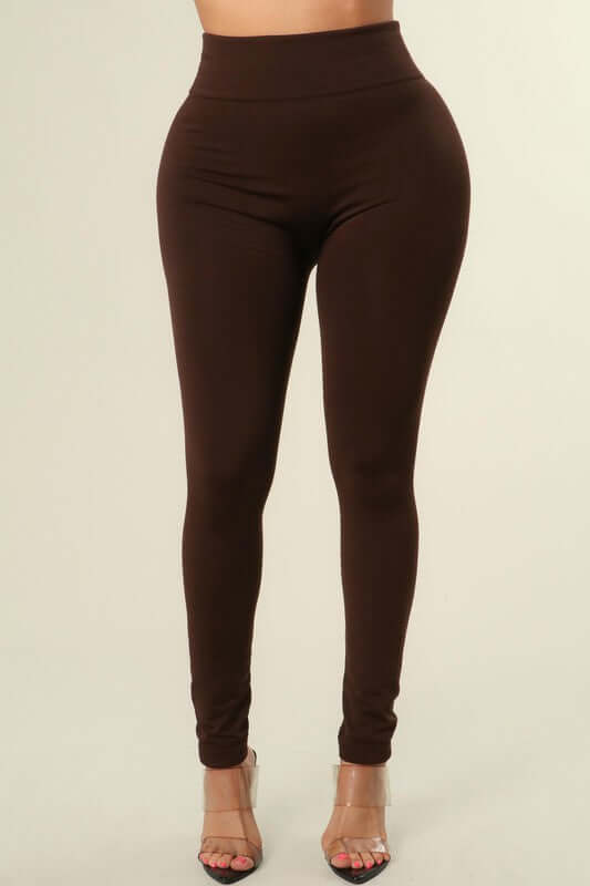 Anessa High Waist Fleece Legging