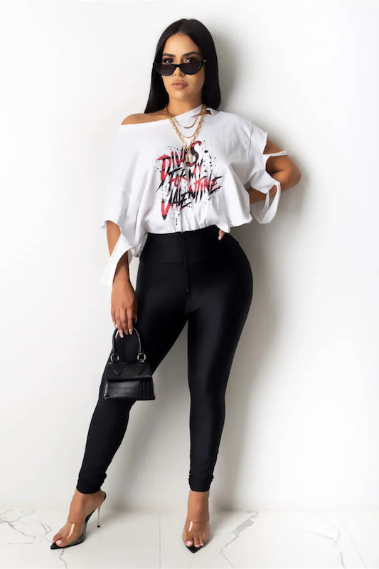 Zipper Front Leggings