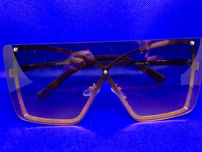 Square Frameless Sunglasses