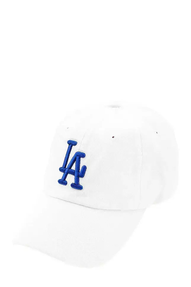 LA Embroidery Pigment Baseball Cap