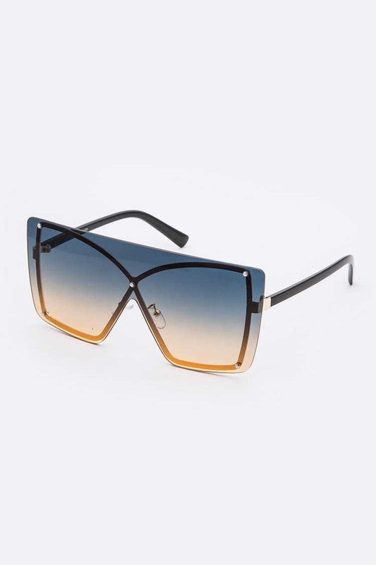 Square Frameless Sunglasses